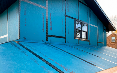 LP WeatherLogic installed on a home