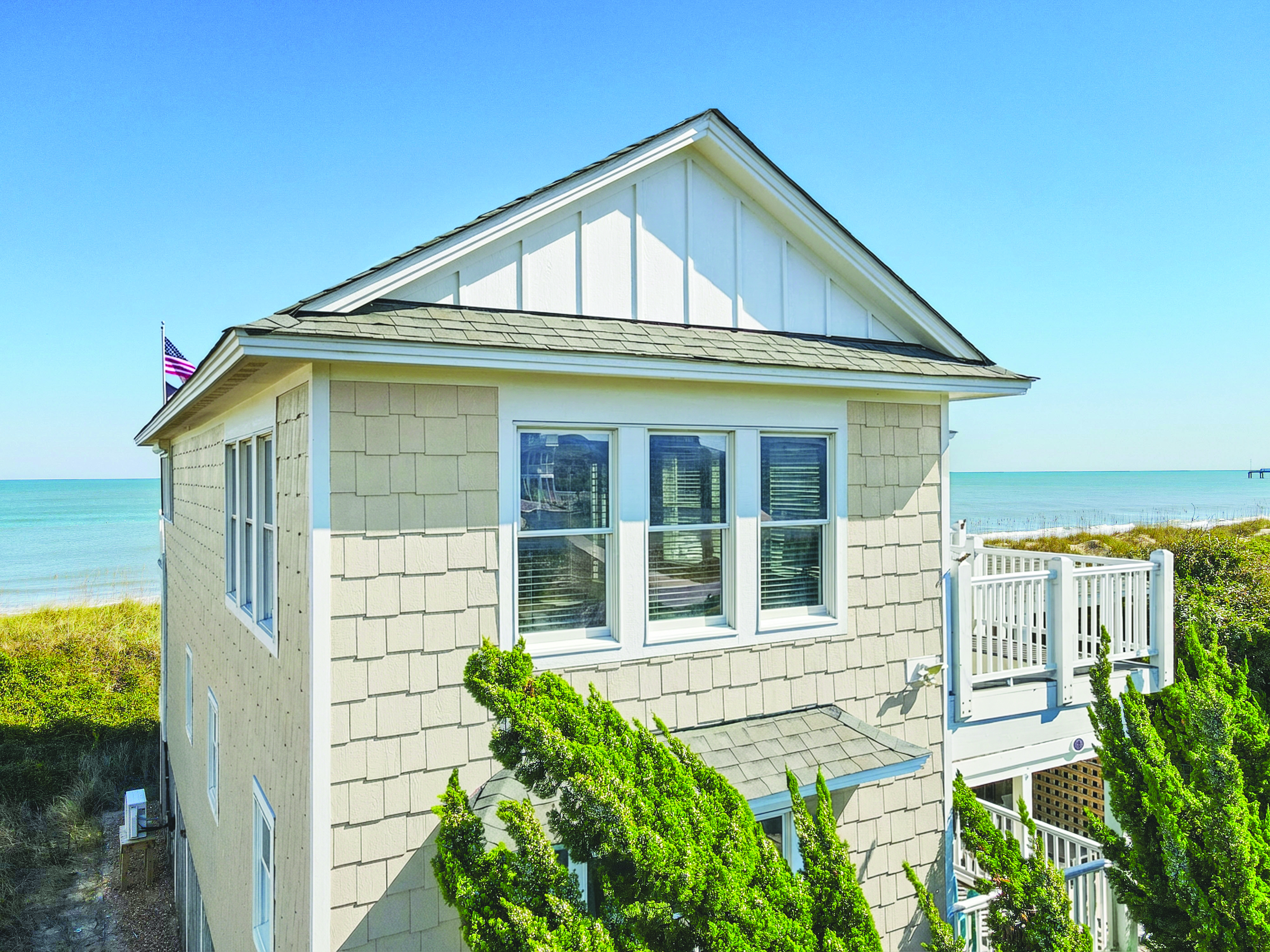 Close up image of Sand Dunes on a coastal beach home