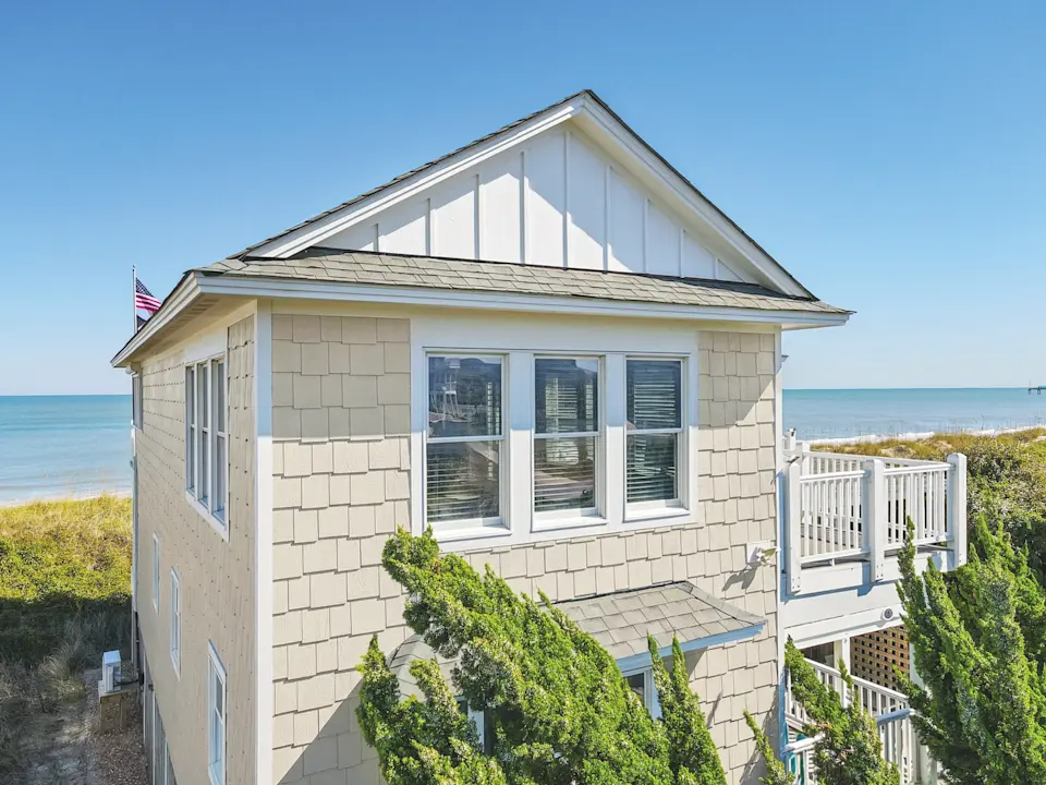 Close up image of Sand Dunes on a coastal beach home