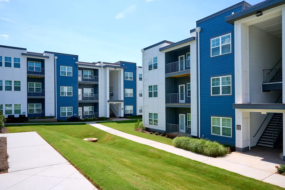 Close up image of Emblem Mill community