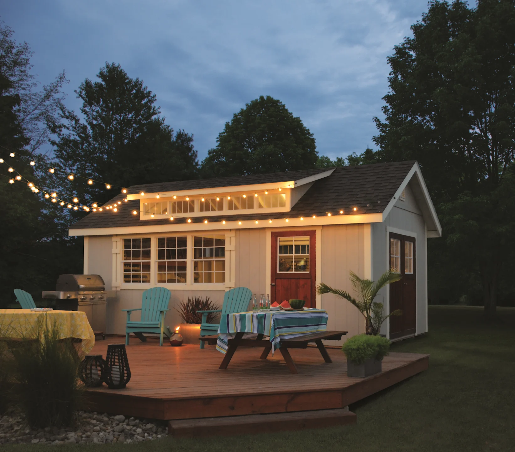 Image of a backyard shed