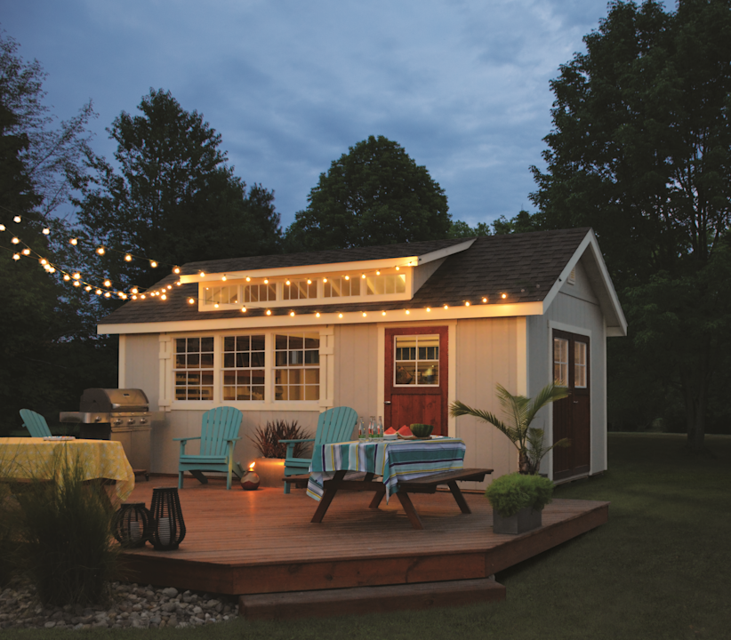 Image of a backyard shed