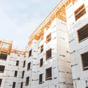 flameblock installed on building