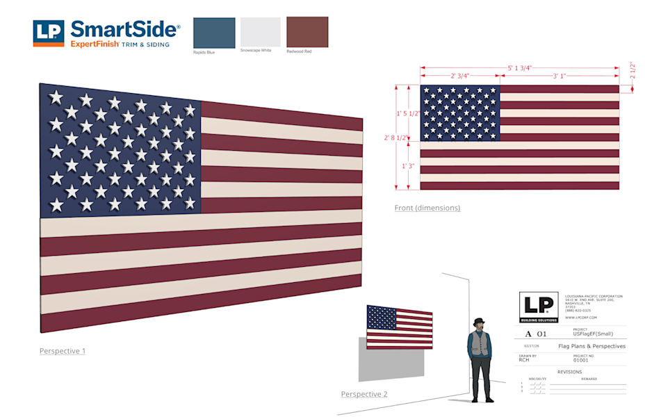 Flag instructions page 1