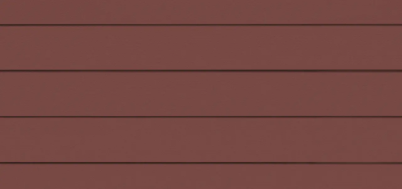 brushed smooth siding wall for shed