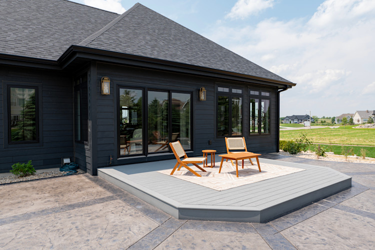 LP SmartSide lap siding on residential home