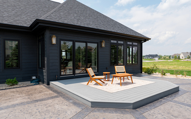 LP SmartSide lap siding on residential home
