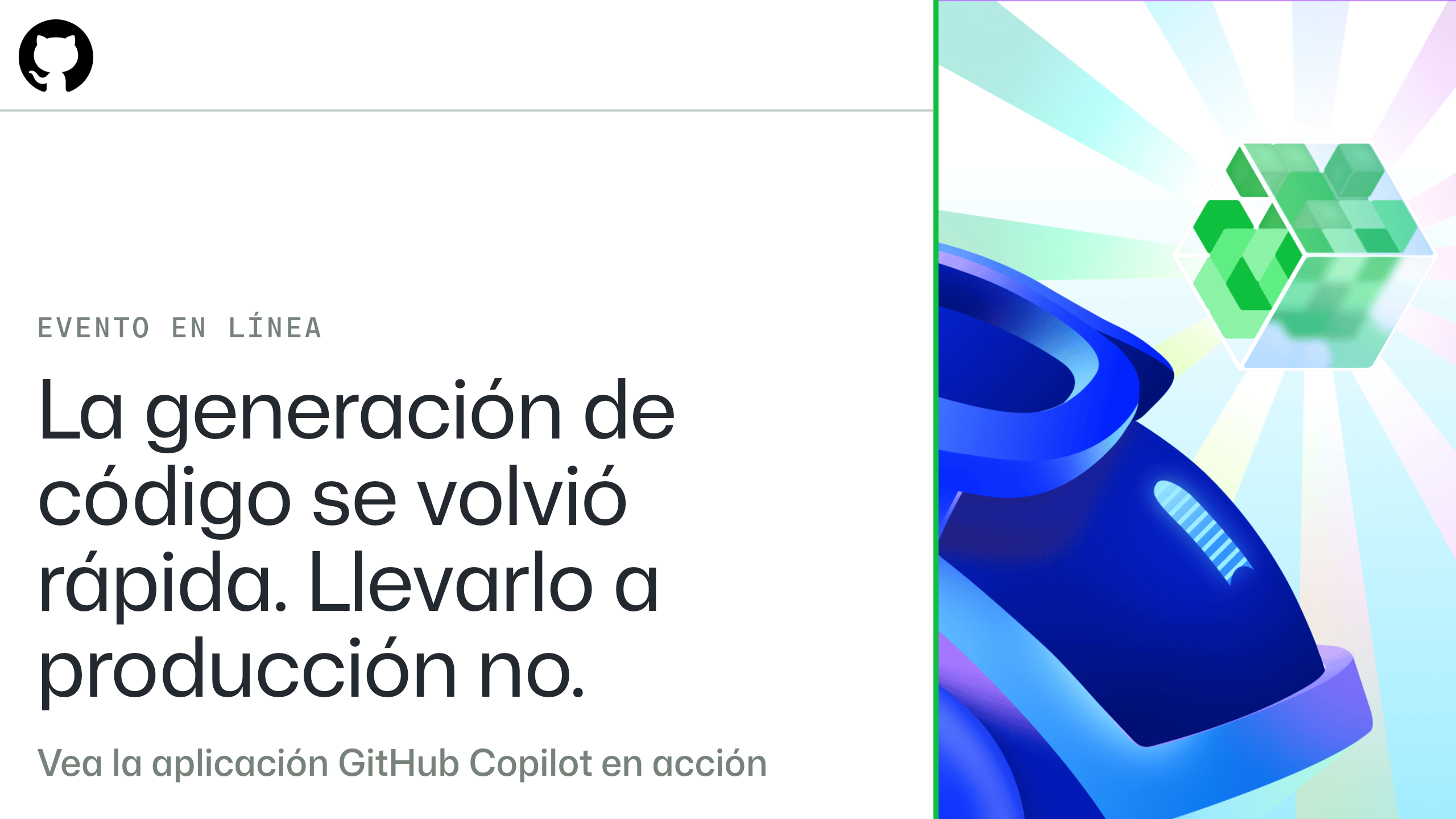 La generación de código se volvió rápida. Llevarlo a producción no.