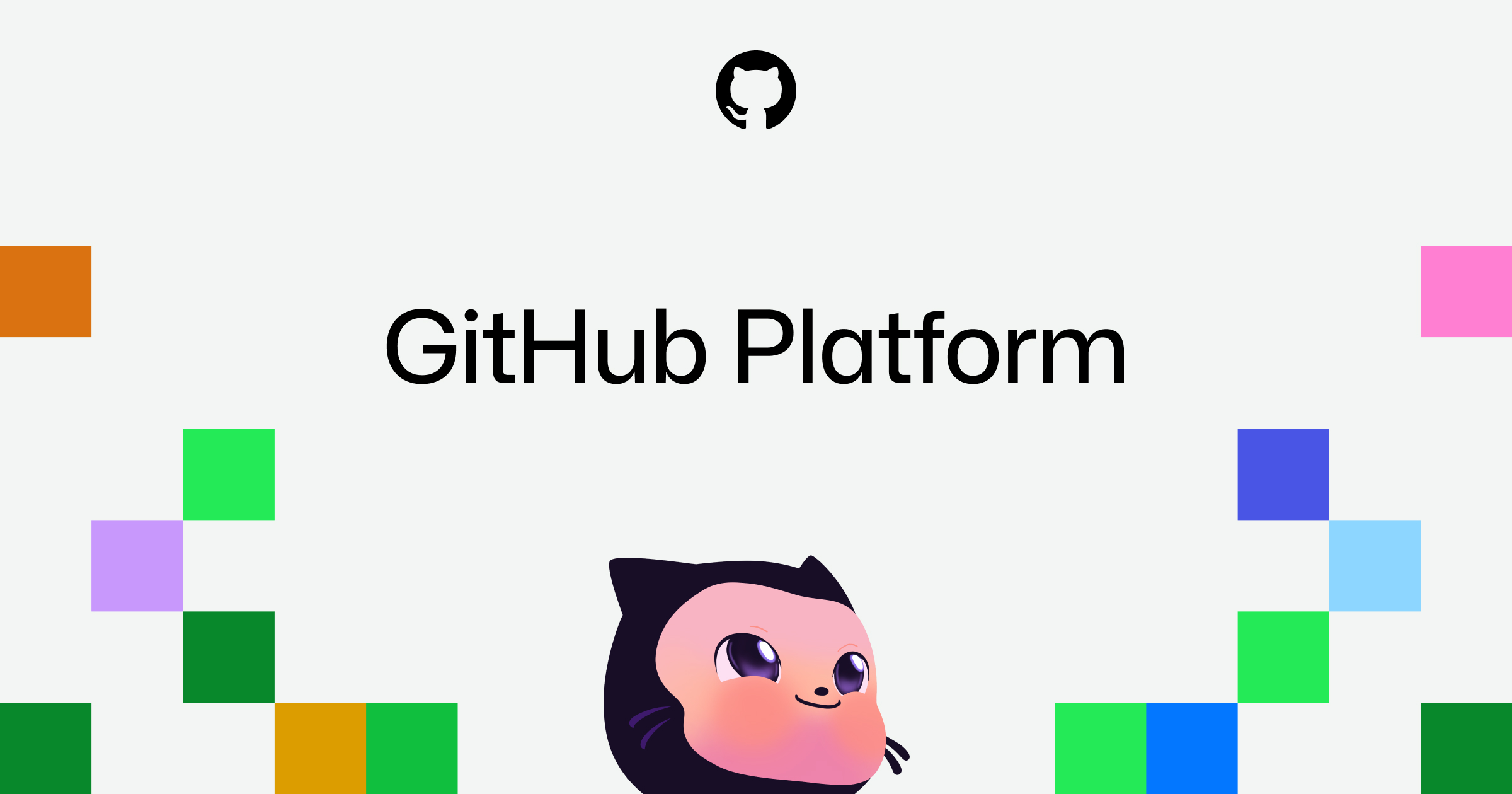 GitHub Platform · Repositorios, Colaboración e IA · GitHub
