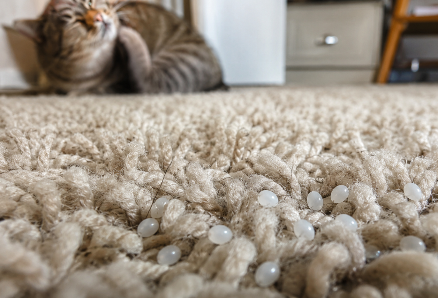Itch - flea and worm experts - To get rid of 100% fleas fully you must kill flea eggs, larvae and adult fleas. 