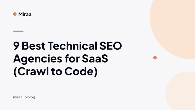 9 Best Technical SEO Agencies for SaaS (Crawl to Code) (banner v2)