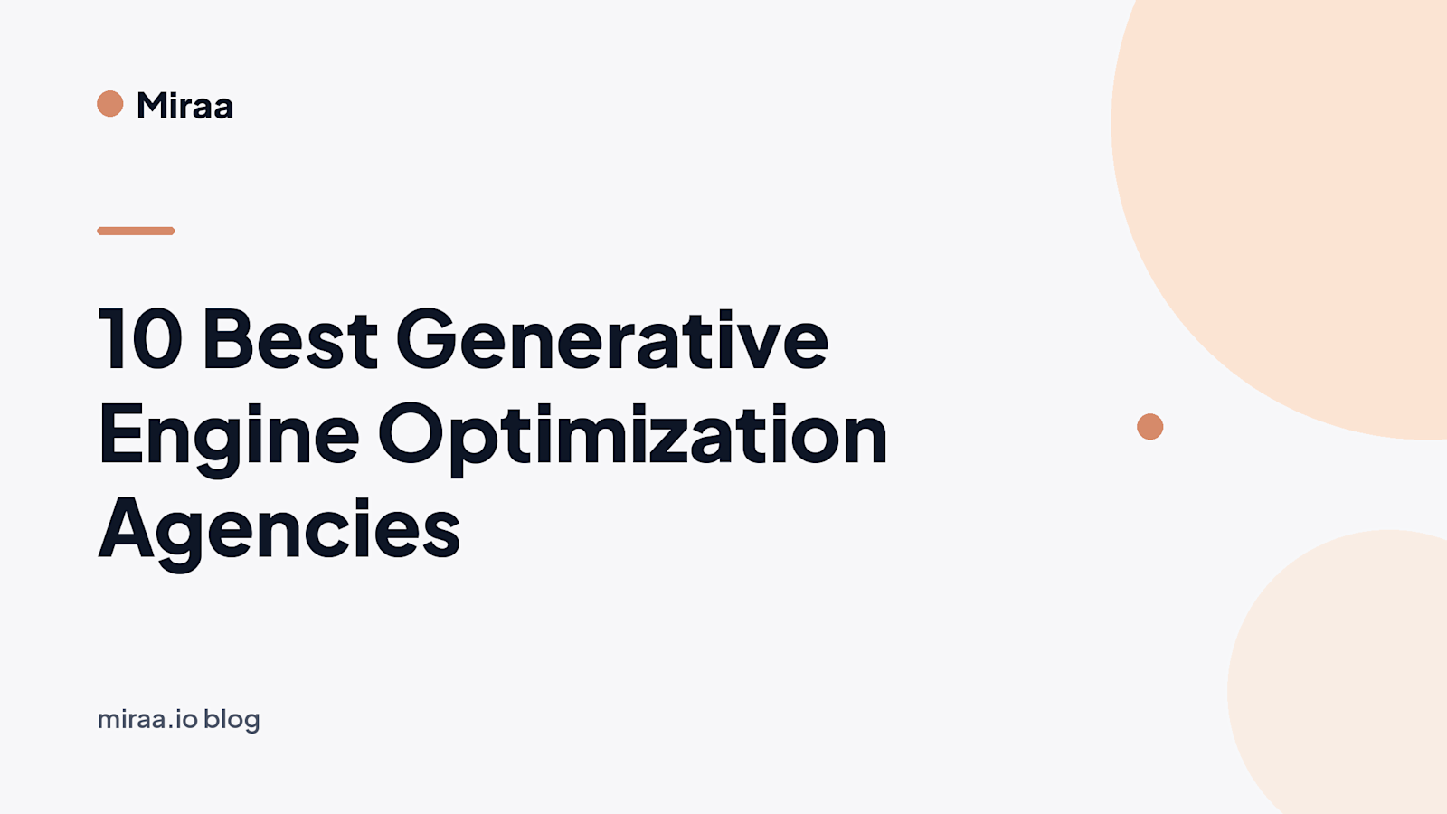 10 Best Generative Engine Optimization Agencies (banner v2)