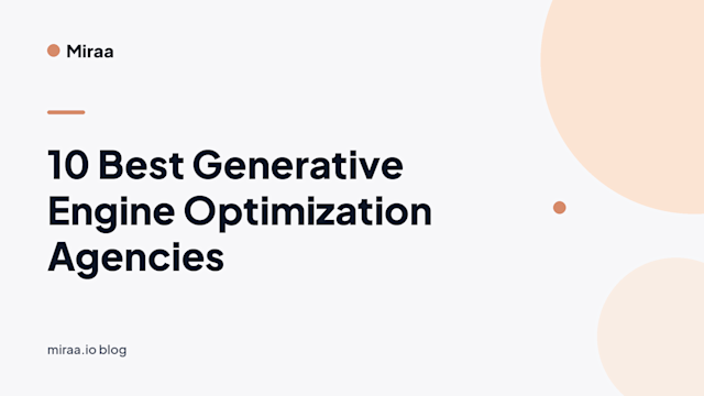 10 Best Generative Engine Optimization Agencies (banner v2)