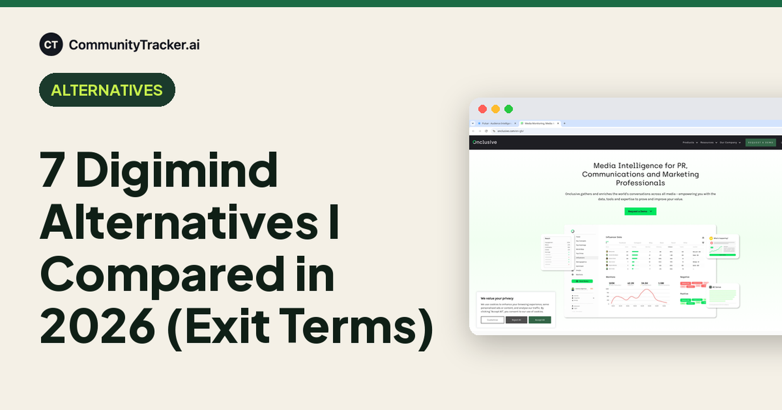 7 Digimind Alternatives I Compared in 2026 (Exit Terms)