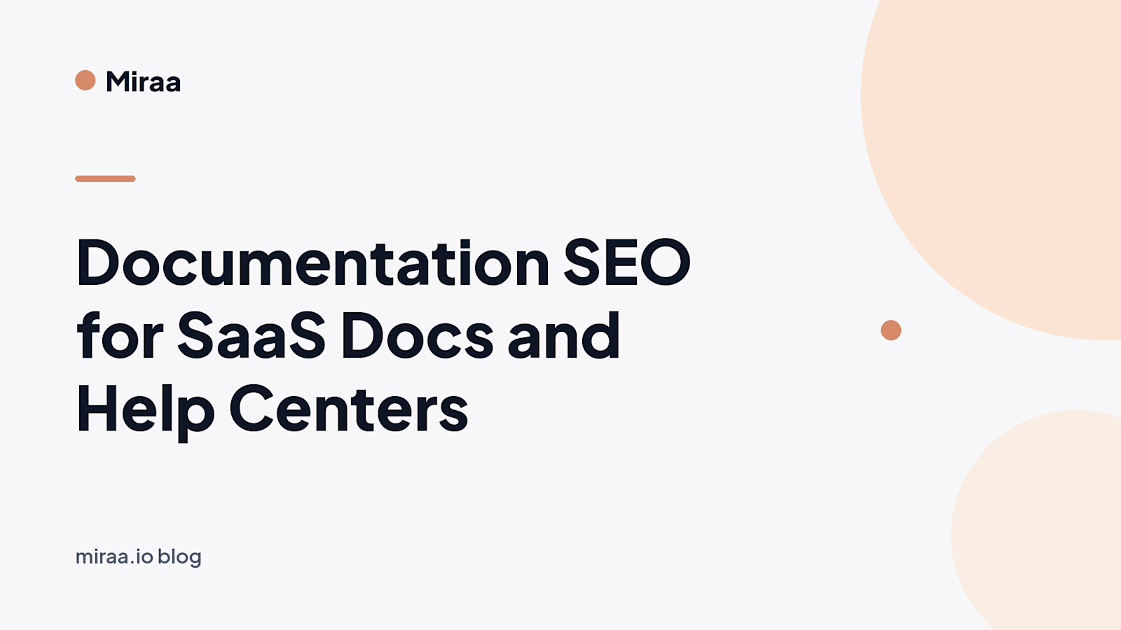 Documentation SEO: How to Make SaaS Docs and Help Centers Rank and Get Cited (banner v2)