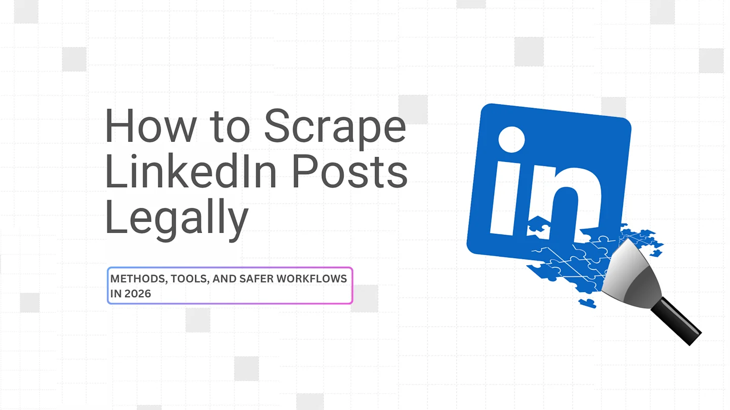 Scrape Linkedin Post Legally
