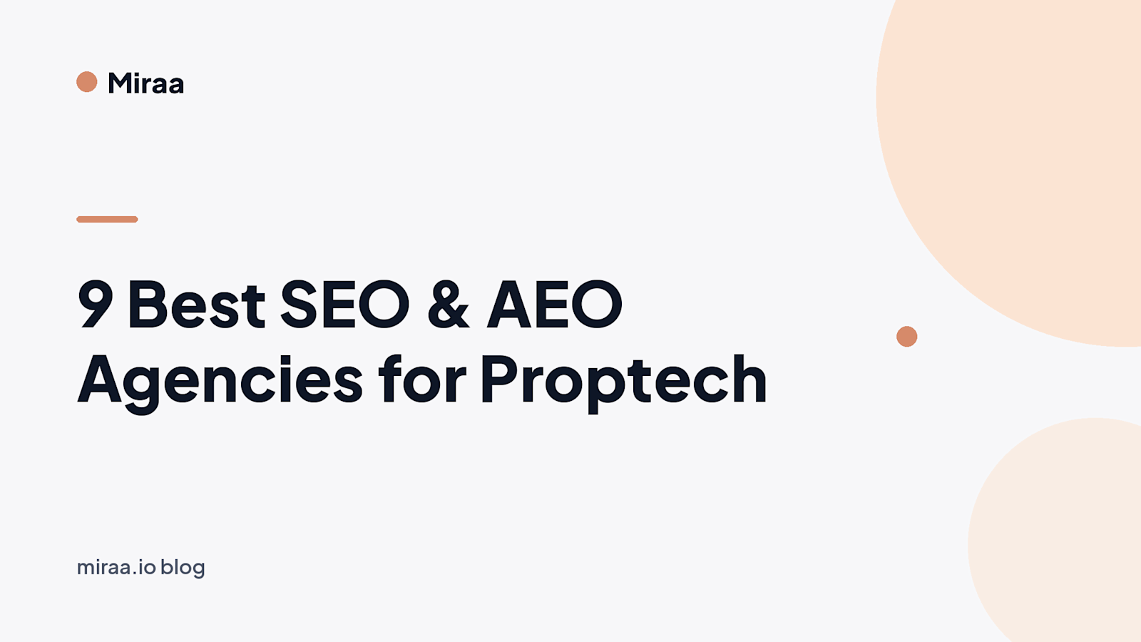9 Best SEO & AEO Agencies for Proptech Companies in 2026 (banner v2)
