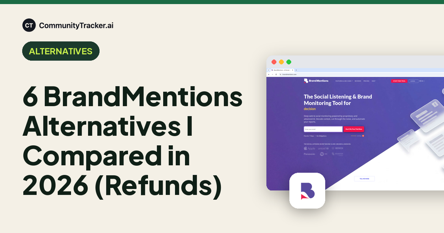 6 BrandMentions Alternatives I Compared in 2026 (Refunds)
