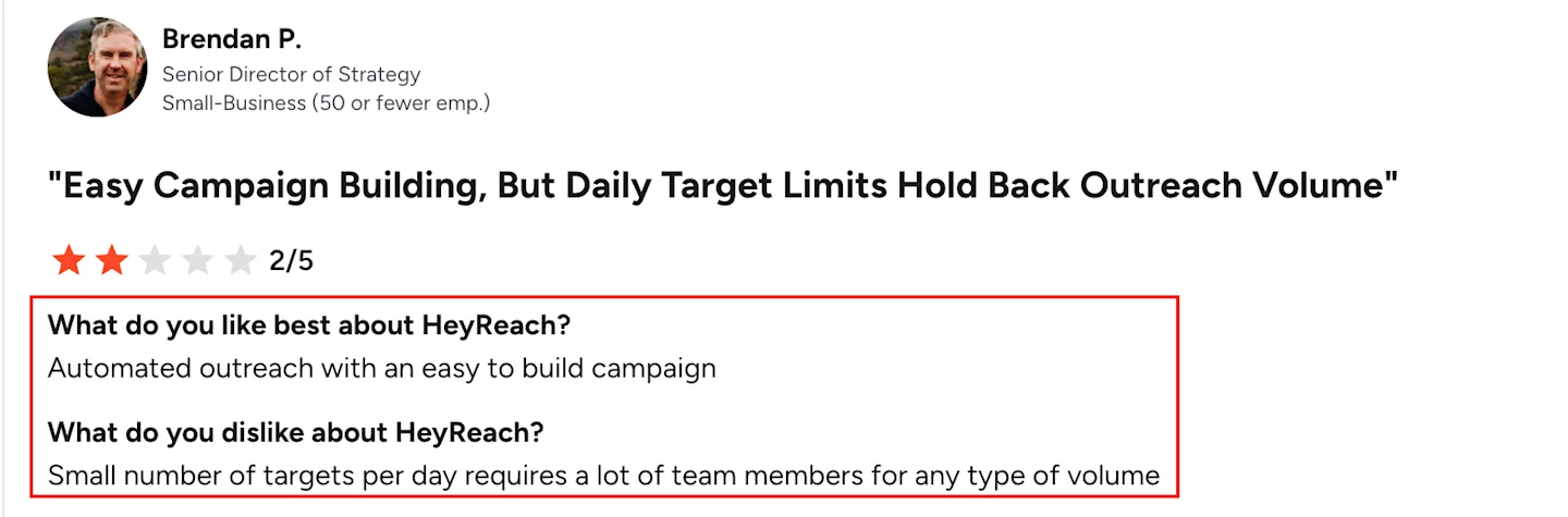 Heyreach alternatives