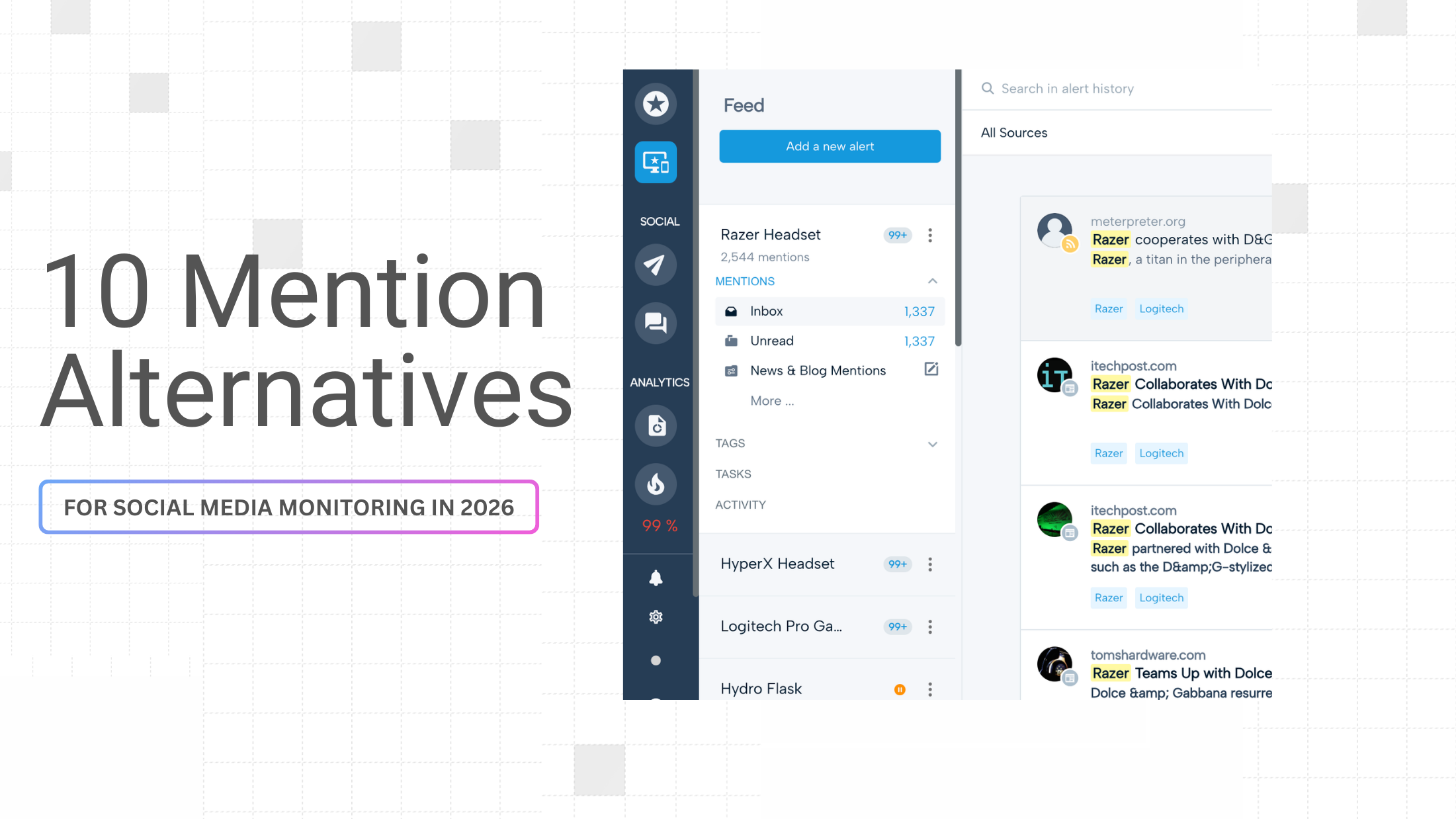 10 Best Mention Alternatives for Social Media Monitoring in 2026