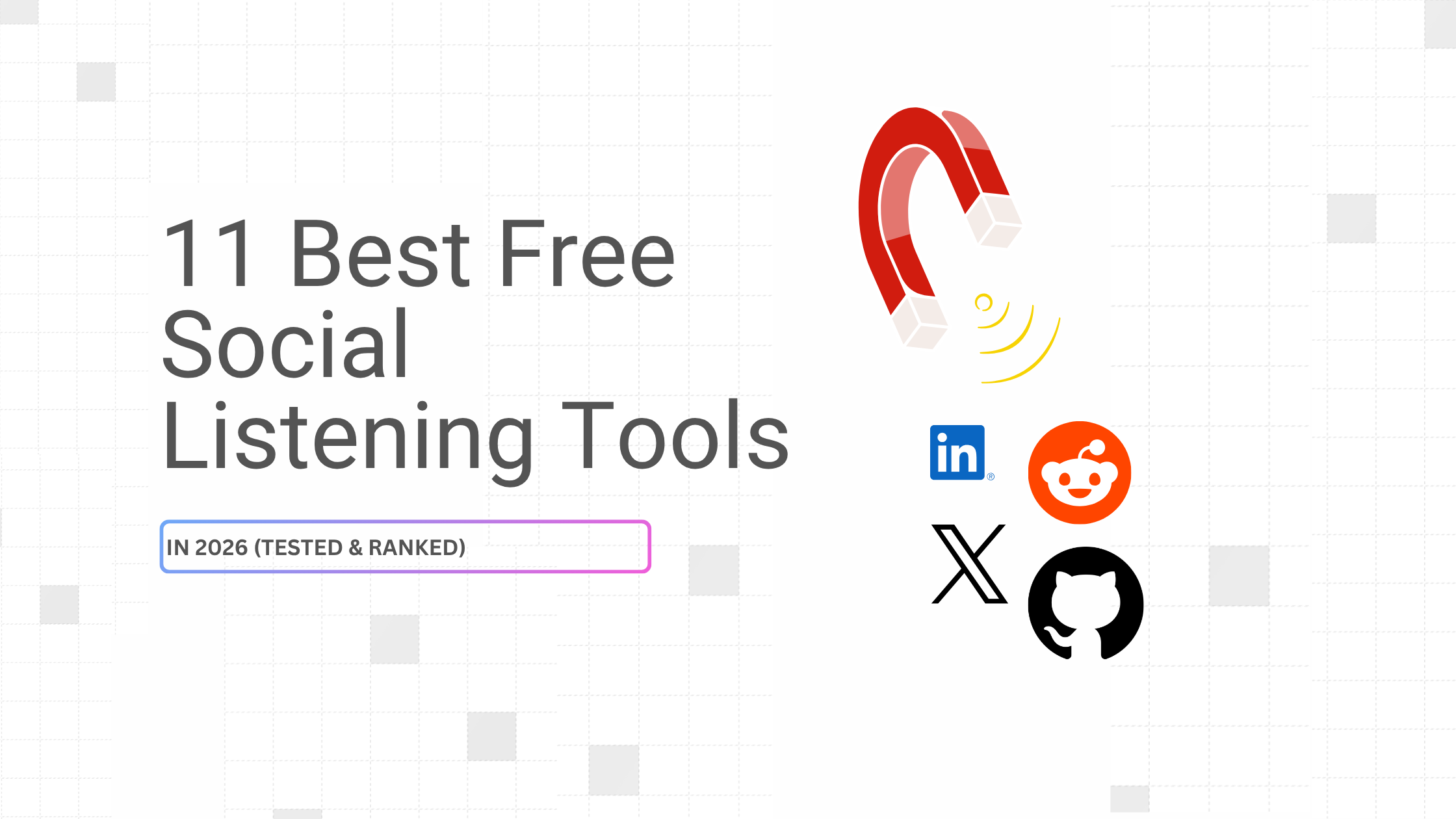 11 Best Free Social Listening Tools in 2026 (Tested & Ranked)