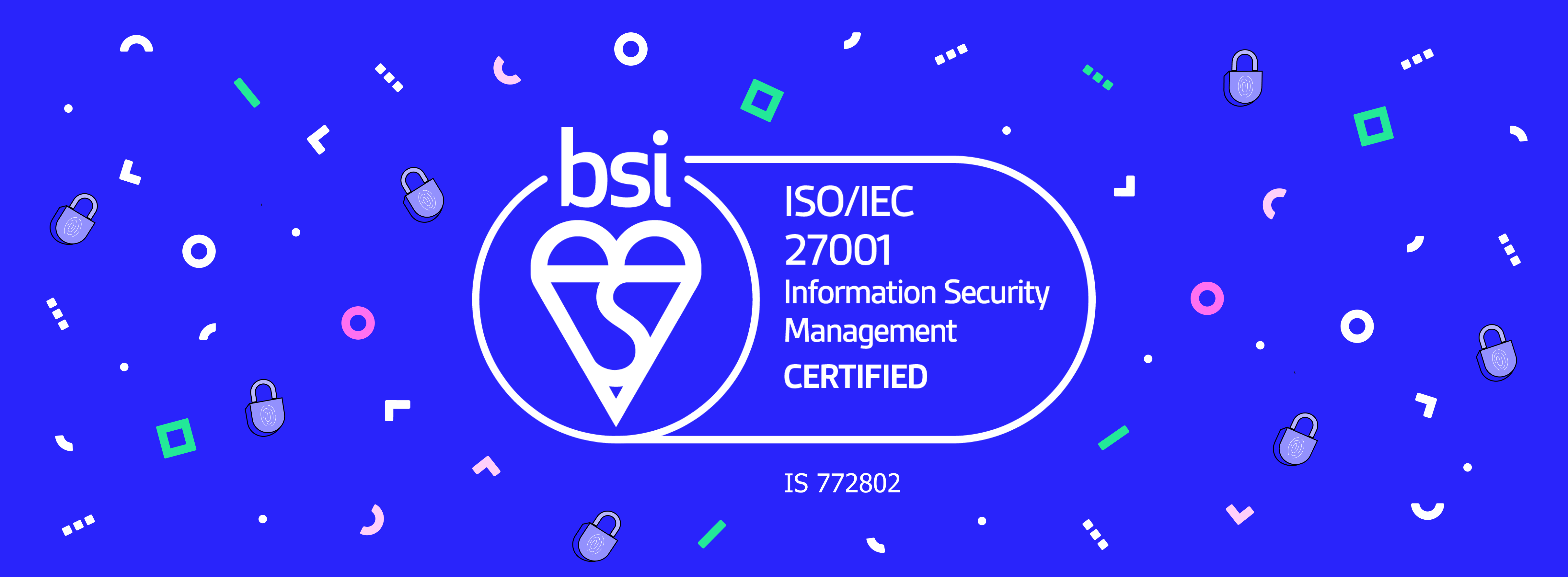 ISO 27001 cert Taktikal confetti