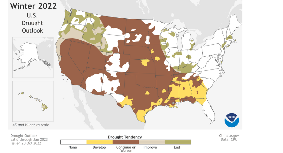 Drought Conditions Winter 22-23