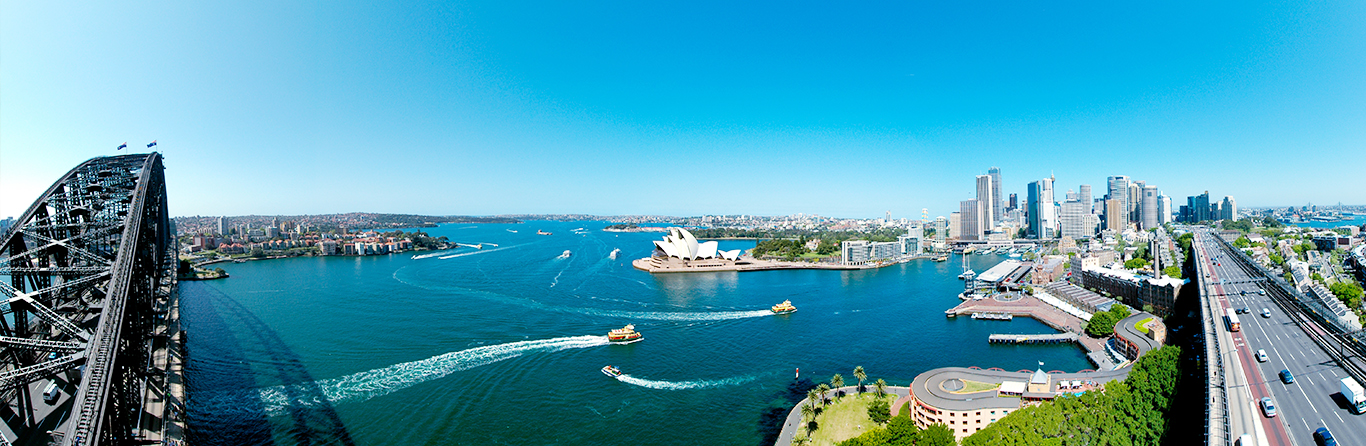 bird's view of a city in Australia