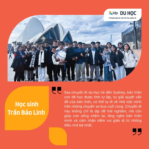 IDP du học hè 2026