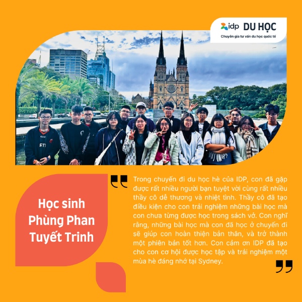 IDP du học hè 2026