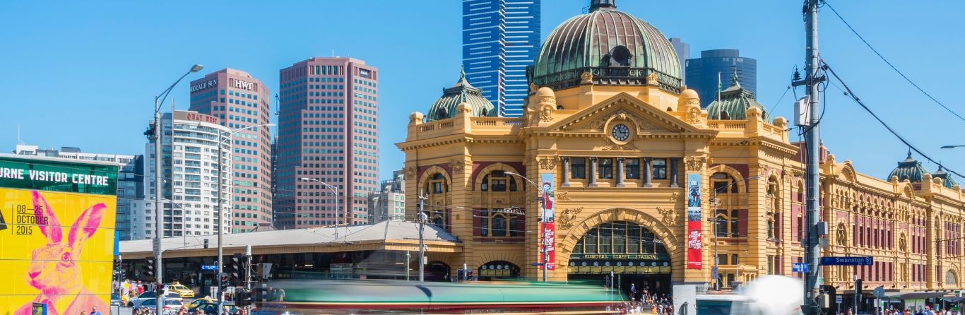 melbourne australia cityscape