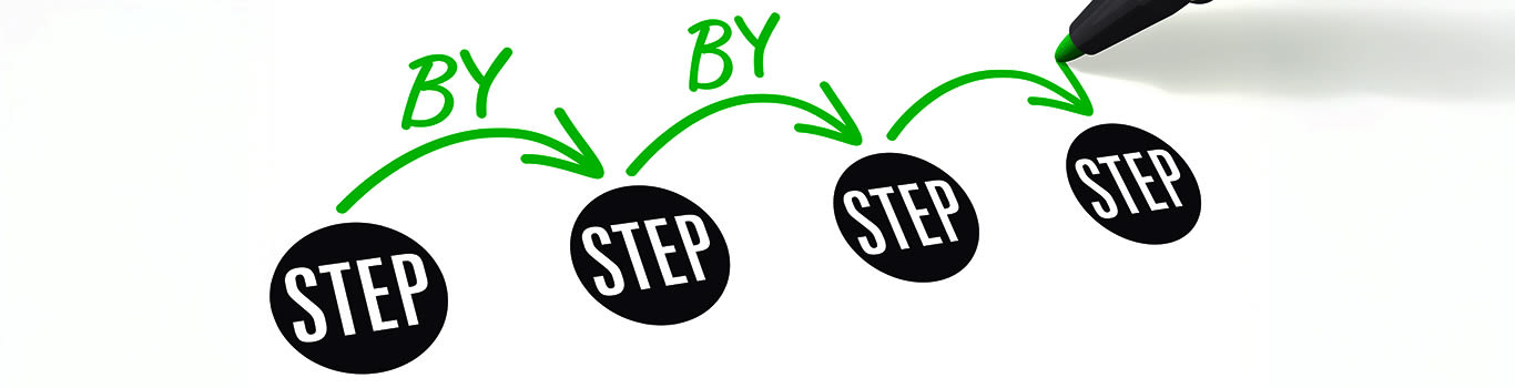 Step by step representation