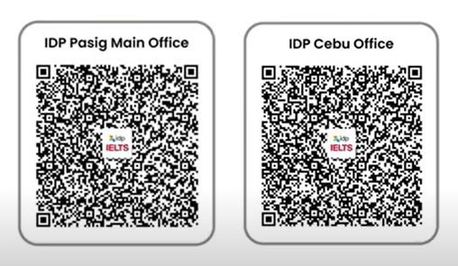 QR codes for IELTS