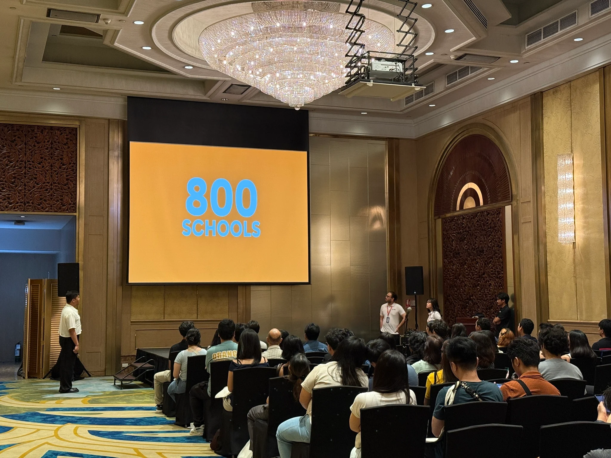 Over 60 schools in attendance