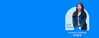 Student applied for UK University and sharing banner