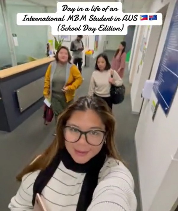 What does a typical student day look like at CQU?