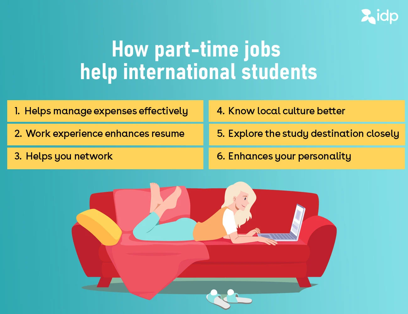 How part time jobs help international students 