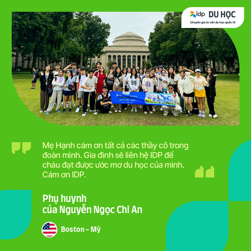 IDP du học hè 2025