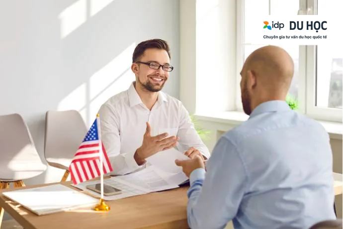 đi phỏng vấn visa Mỹ