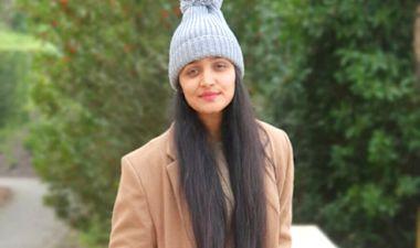 A casual photograph of Shatabdi, IDP student alumni