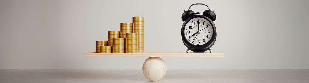 Cost and time concept