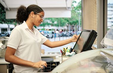 Foreign student working while studying
