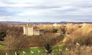 A beautiful landscape in Cardiff