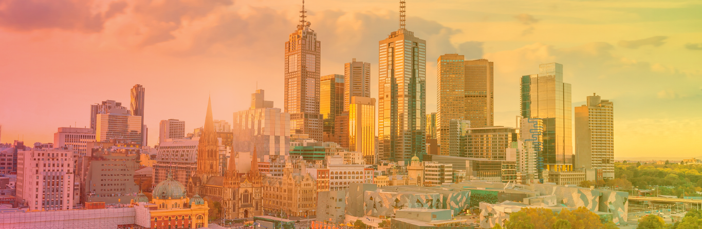 Skycrapers in Melbourne, Australia
