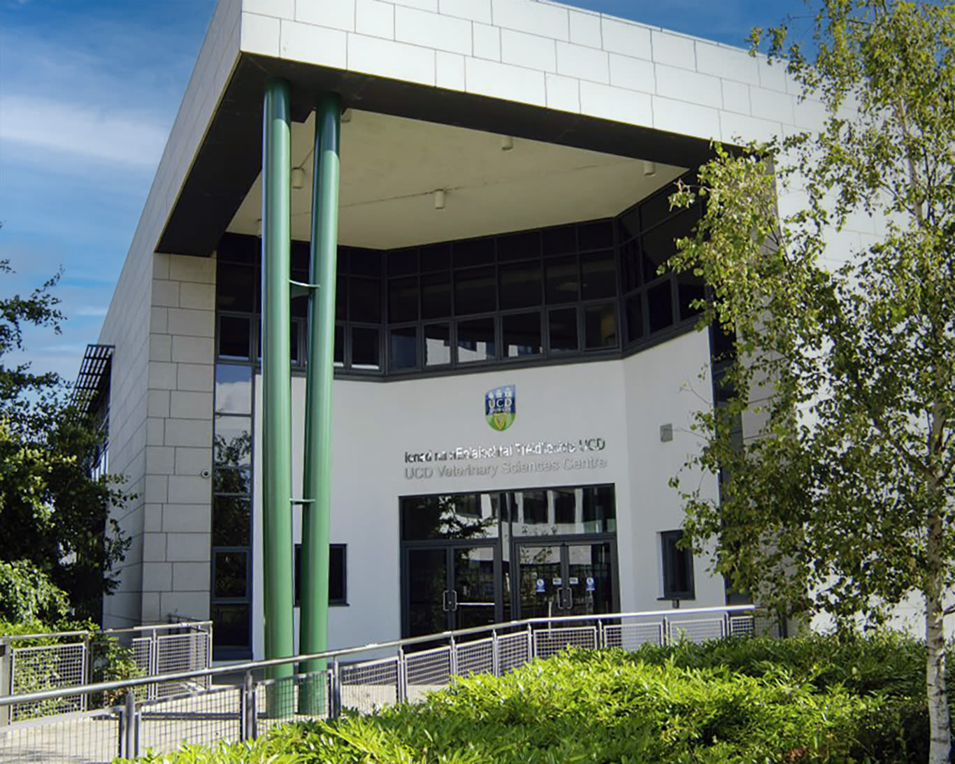 Exterior of UCD Veterinary school