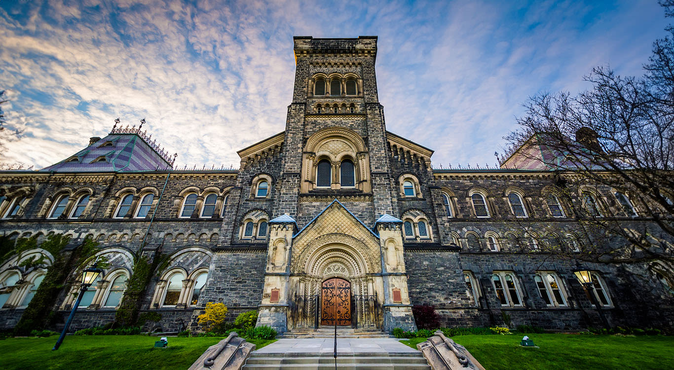 Exterior of University of Toronto