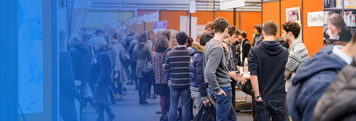 A busy place where many people are interacting each other