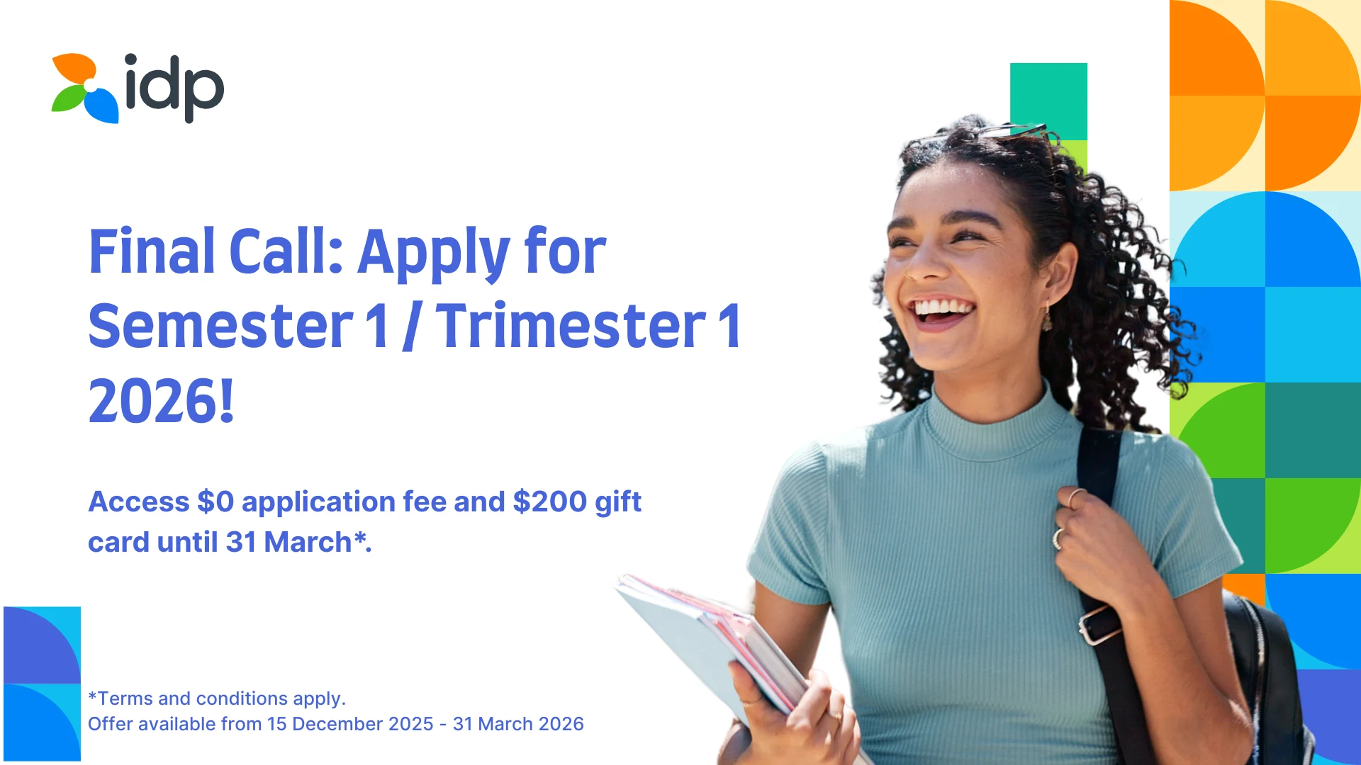 Last minute campaign promo