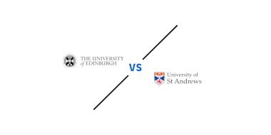 Two international students talking to each other