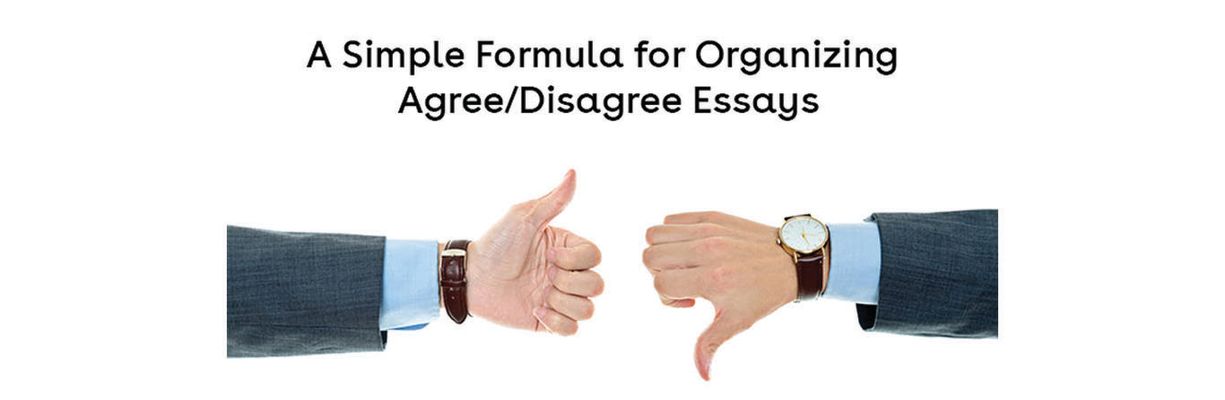 One hand thumbs up, one hand thumbs down - Article - A Simple formulation for organizing agree/disagree essays - Canada